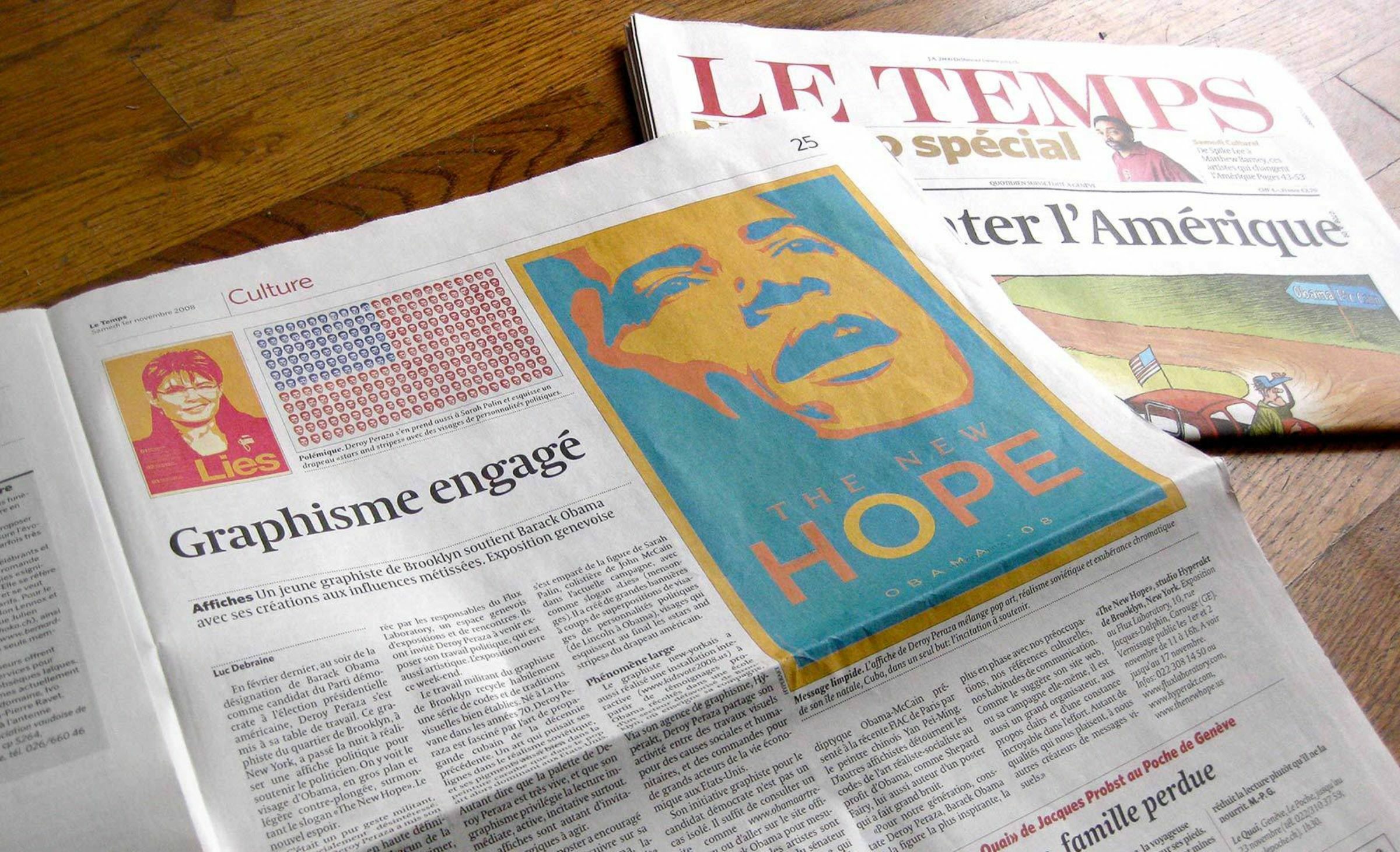 Obama Newspaper Small