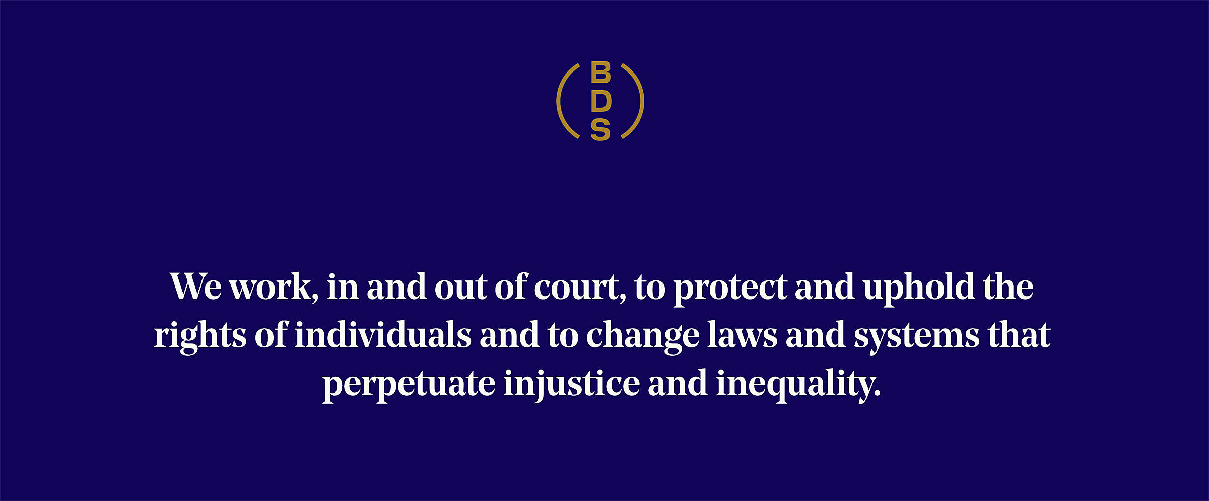 BDS mission