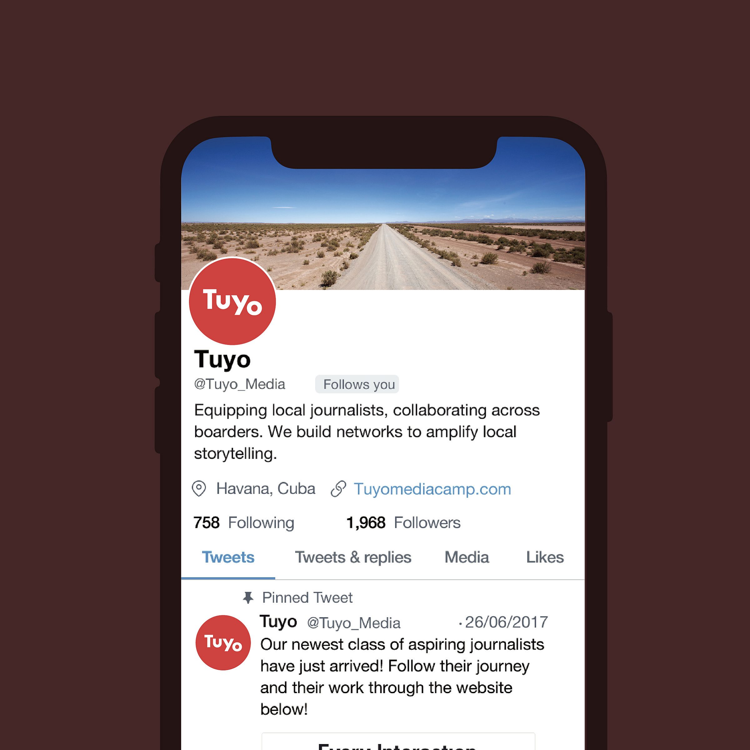 Tuyo twitter